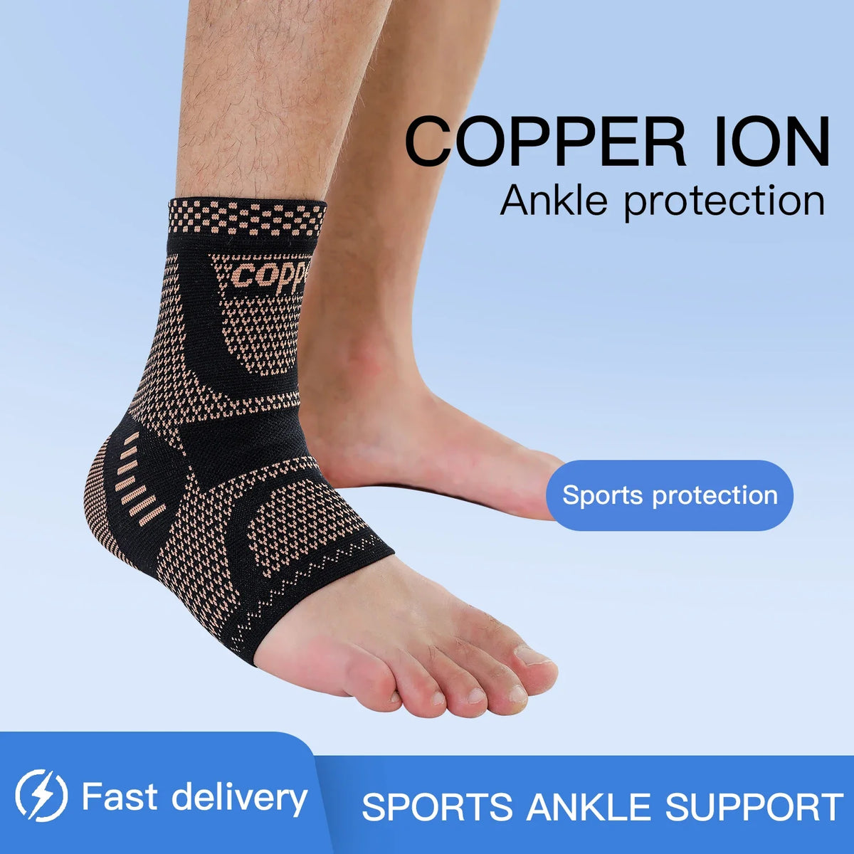 Copper Ion Ankle Protector