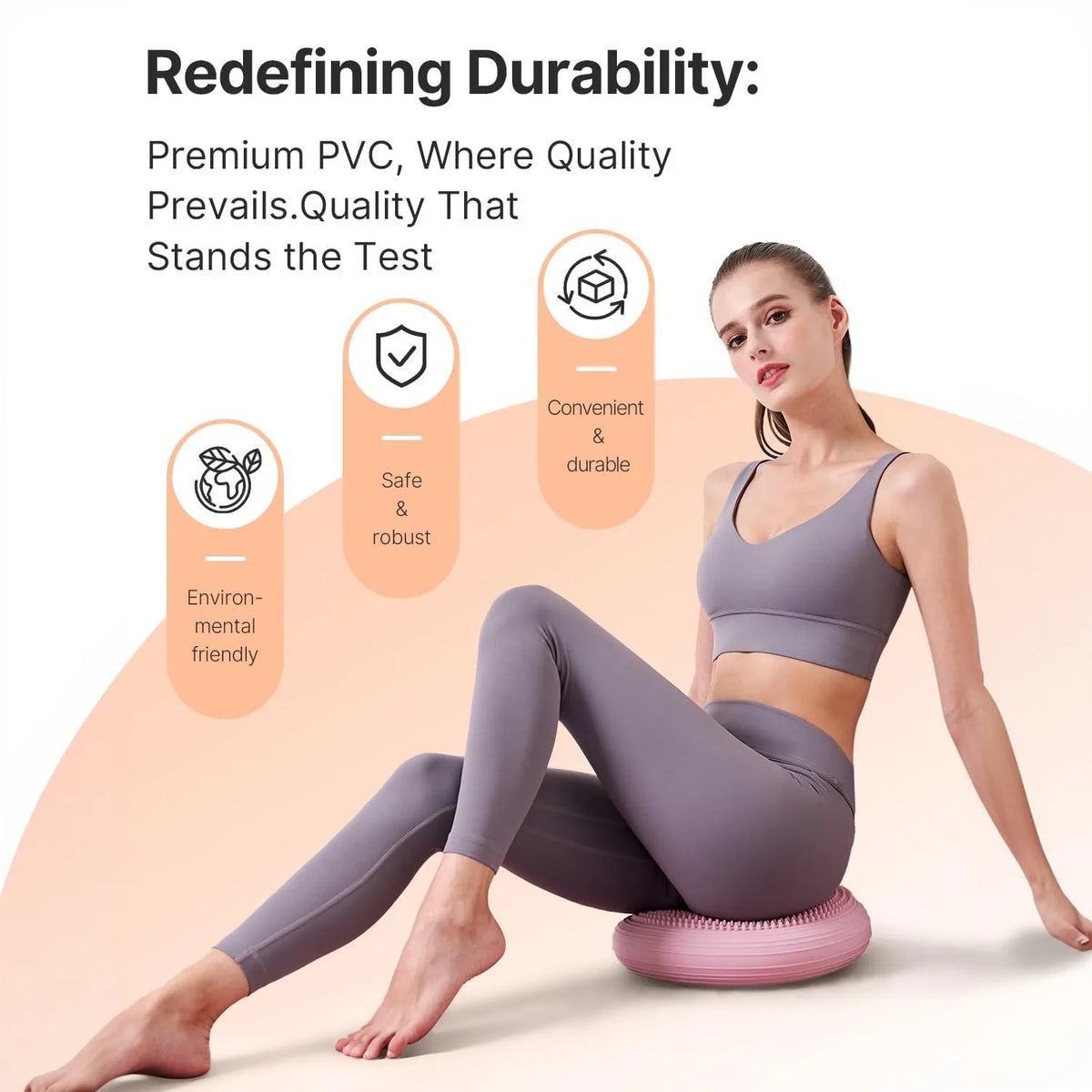 Inflatable Yoga Shock Absorption Mat
