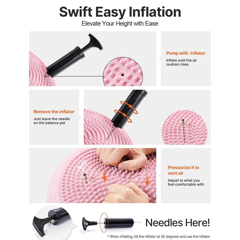 Inflatable Yoga Shock Absorption Mat