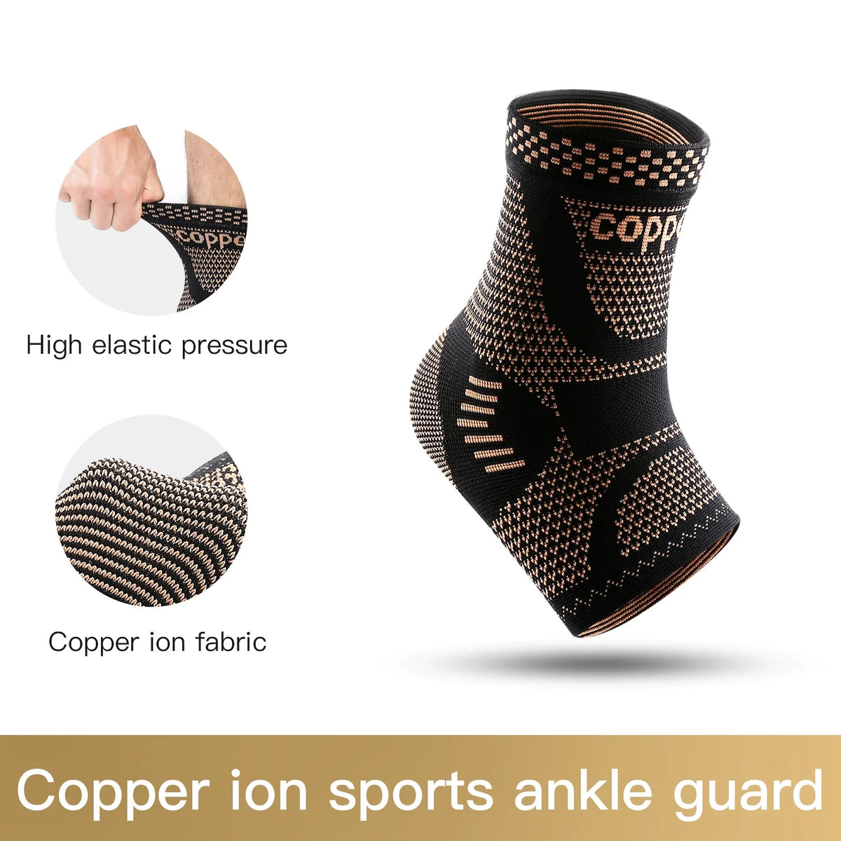Copper Ion Ankle Protector