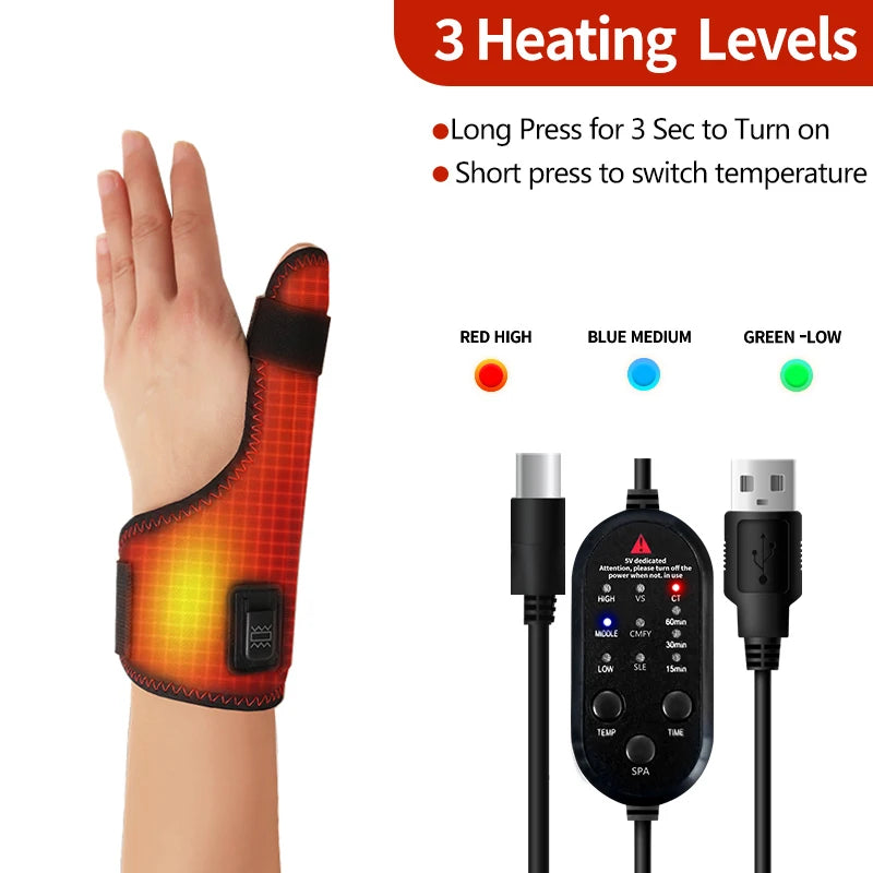 Heated Thumb & Wrist Massager