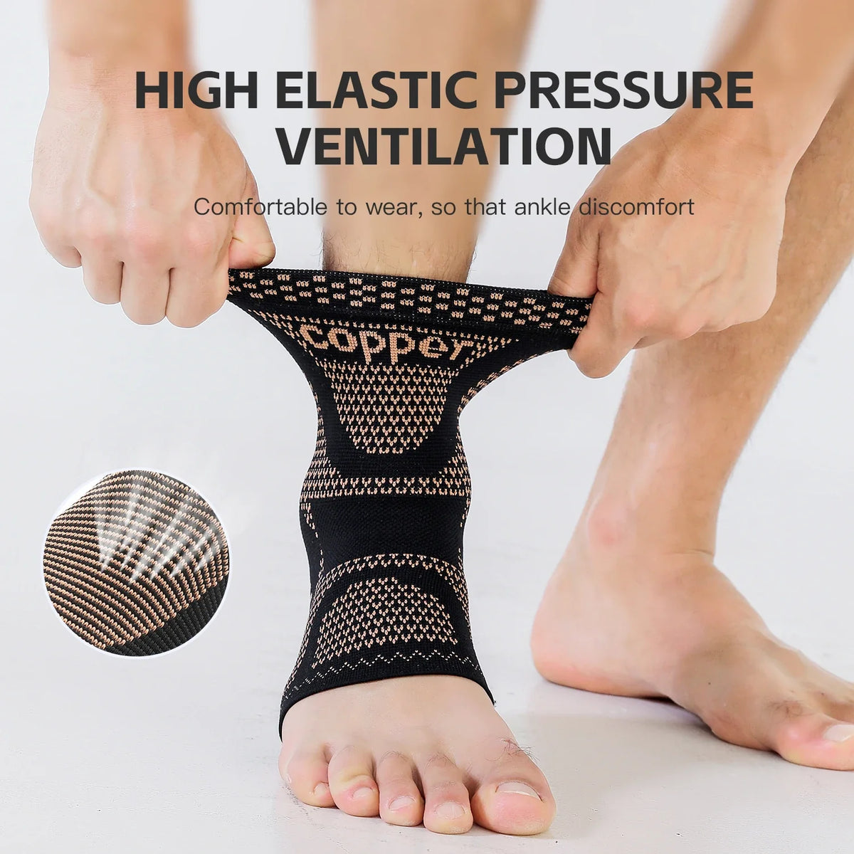 Copper Ion Ankle Protector